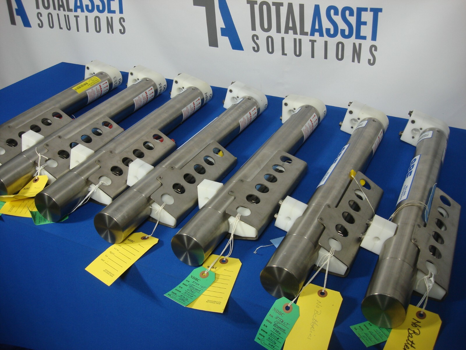 Lot of 7 Sea Bird SBE 37IMP 39937A Conductivity Temperature Recorder 7,000 METER