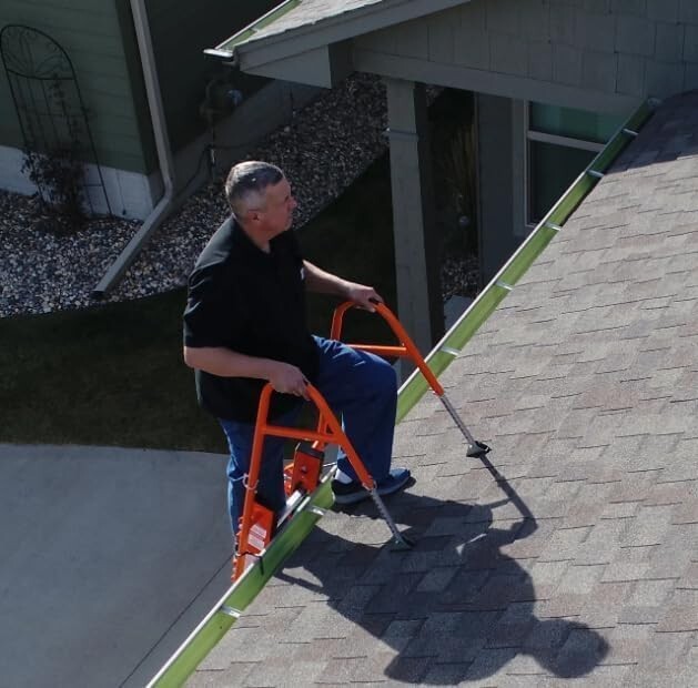 Bighorn Patent Stabilizer Ladder Safety Rails Stand Off Heavy Duty Ball ...