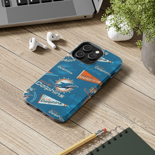 Miami Dolphins Tough Phone Cases | NFL Fan Accessories, Gift for Sports Lovers, - Picture 38 of 108