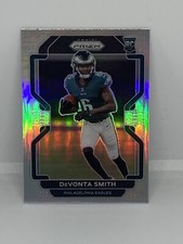 2021 Panini Prizm DeVonta Smith True Rookie Silver Variation #335 RC SP Eagles