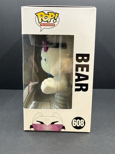Funko Pop! Teen Titans Go! Bear #608 Flocked Toys R Us Exclusive Vinyl Figure - Picture 4 of 6