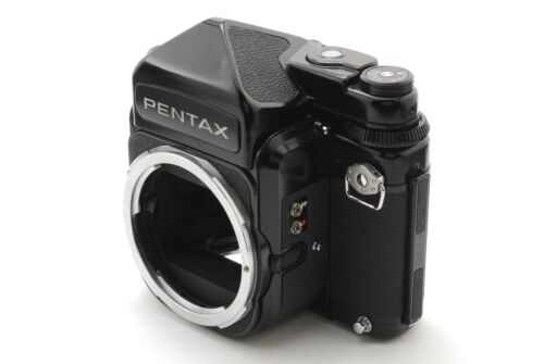 【MINT- No Yellowing】Pentax 67 6x7 TTL Mirror Up Late Model 105mm f/2.4 JAPAN - Picture 6 of 12