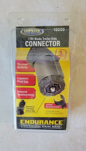 HOPKINS towing solutions 7RV Blade Trailer Side CONNECTOR. #48500 NEW - Bild 1 von 5