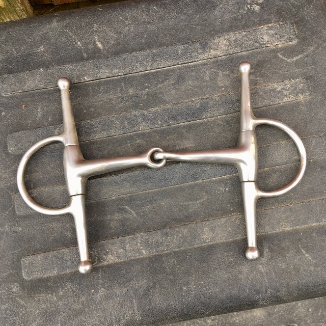 Full Cheek Single Joint Snaffle Bit English Western 5" Mouth [B25] eBay
