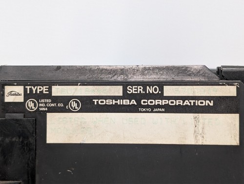 Toshiba TBU218**5 8-Slot PLC Rack, T2, w/PS261 Power & (3) IN51 & (3) AC61 I/O - Picture 6 of 15