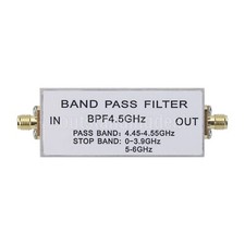 4.5GHz Bandpass Filter BPF with SMA Female Connector 50ohms Impedance ot25