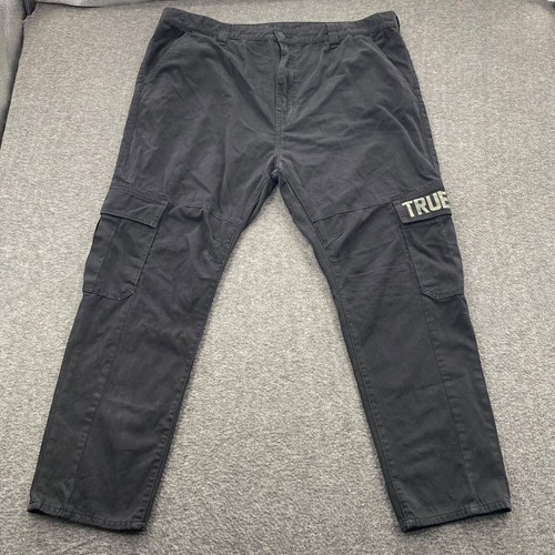 True Religion Marco Cargo Kordelzug Hose Herren Gr. 40 Relaxed Tapered 40x30