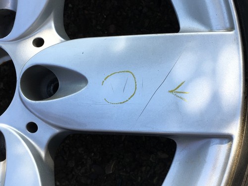 1 X ALUFELGE MERCEDES W171 SLK KLASSE 8J X 16 H2 16 ZOLL ET30 LK 112 A1714010202 - Bild 6 von 12