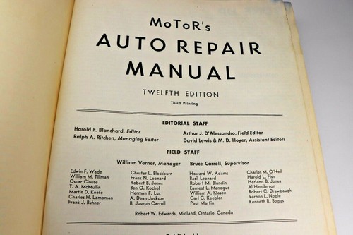 1951 Motor Auto Repair Manual 1935-1951 Keep Em Rolling Dodge AMC Chevy Ford - Picture 7 of 8