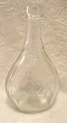 Vintage~George Washington Calabash Glass Flask~Bicentenial 1732-1932 - Picture 4 of 9