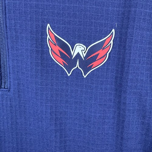 Neu mit Etikett Washington Capitals NHL Damen 2XL Pullover Fanatics Authentic Pro 1/4-Reißverschluss - Bild 3 von 17