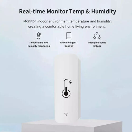 Tuya WiFi Temperature Humidity Sensor Thermometer Hygrometer Smart Home UK - Picture 3 of 19