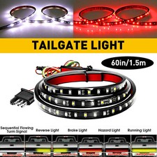 60" Led Strip Tailgate Light Bar Reverse Brake Signal For Chevy Ford Dodge Truck