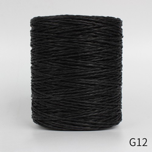 300M Raffia Paper Knitting Yarn Woven Straw Cap Crochet Thread Hand Knit Hat - Picture 6 of 42