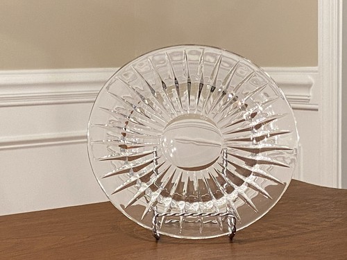 Val St Lambert, Balmoral Pattern, Salad Luncheon Plate, 7.75" Mint Condition - Picture 6 of 7