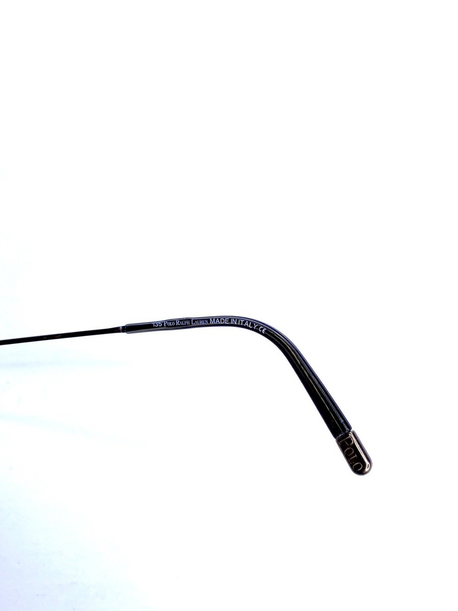 Ralph Lauren Polo Silver Metal Half Rim Oval Eyeglasses Polo Ralph Lauren Polo Silver Metal Half Rim Oval Eyeglasses Polo