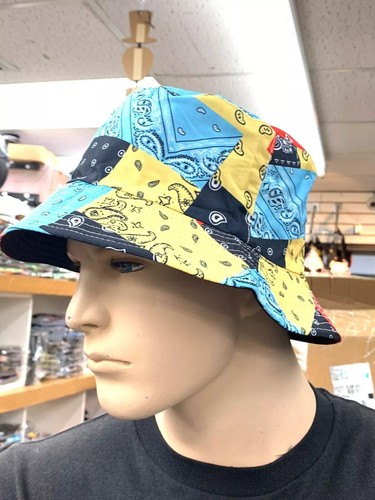 GROSSHANDEL 12er Pack Fischerhut Kappe Druck Stil wendbar faltbar - Bild 36 von 42