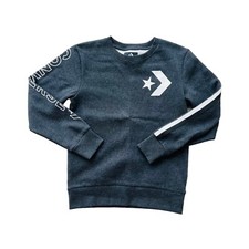 Converse Sweatshirt Black Heather Dark Grey Youth Medium 10-12 yrs 