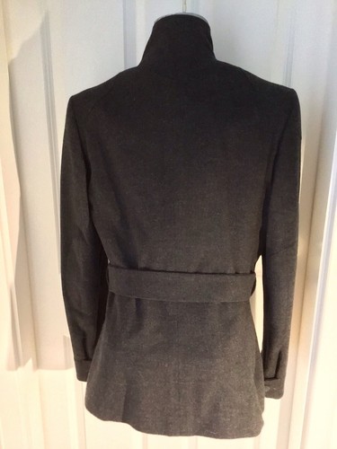BELSTAFF Damenjacke Wollstoff dunkelgrau italienische Gr. 46= EU Größe 40/42 - Bild 5 von 9