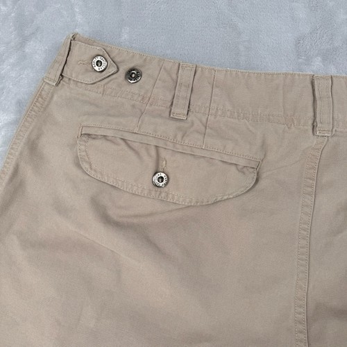 Harley Davidson Pants Men Size 40 Tan Khaki Canvas Work Biker Mechanic Cotton - Picture 8 of 15