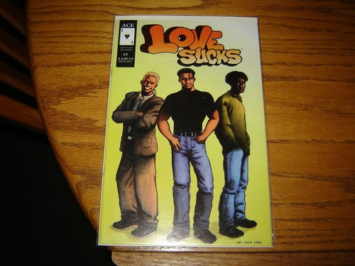 LOVE SUCKS Lot of 5 #1 #2 #3 -- #5 #1 Color Special ACE Jay Juch 1996 HIGH GRADE - Bild 2 von 4