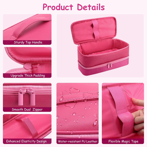 Travel Carrying Case for Hair Dryer for Shark Flexstyle Double-Layer Hair Access - Picture 3 of 12