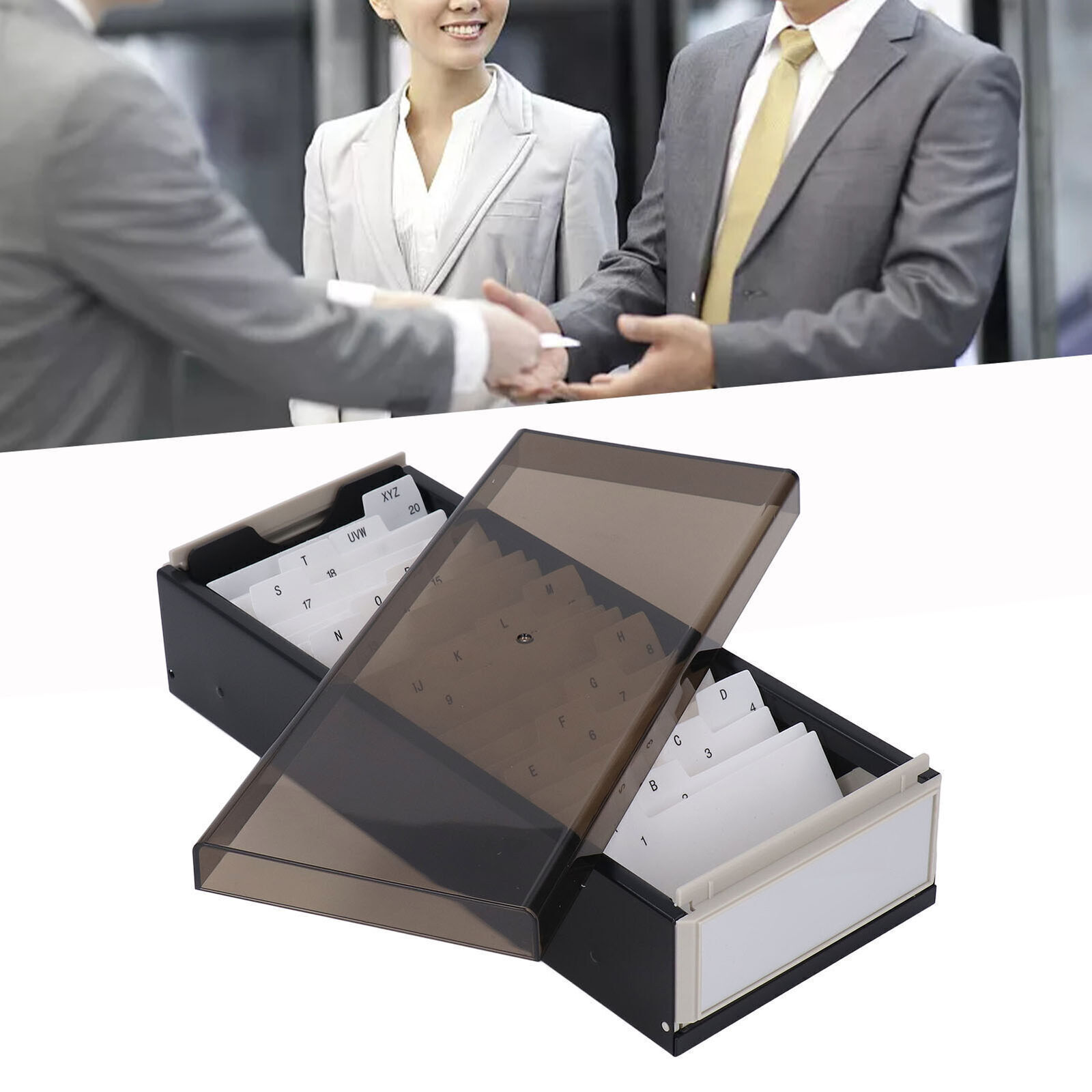 800-Card A-Z Index File Organizer for Business Cards-image