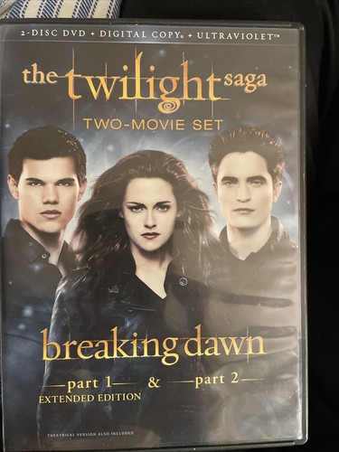 The Twilight Saga: Breaking Dawn Parts 1 & 2 (2-Disc DVD) New Sealed  - Picture 1 of 4