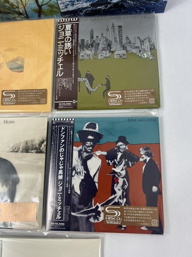 Joni Mitchell For The Roses Promo CD Box Set Japan Mini LP SHM CD HDCD WPCR Rare - Imagen 6 de 10