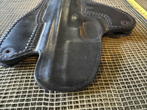 TAGUA LEFT HAND Leather Thumb Break Holster For Beretta 92 Style(Taurus/Turk) - Picture 10 of 14