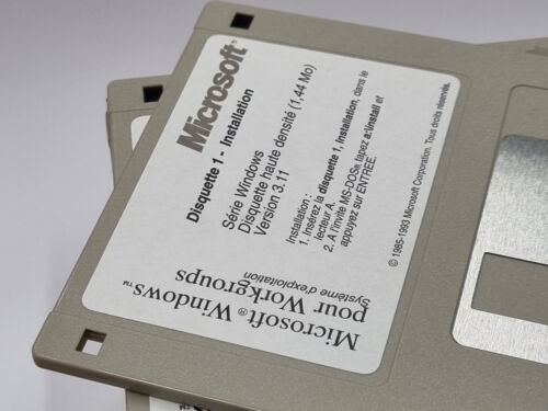 29 Original Microsoft Disketten 3.5 Windows MS-DOS Retro Computer Vintage floppy - Bild 3 von 4