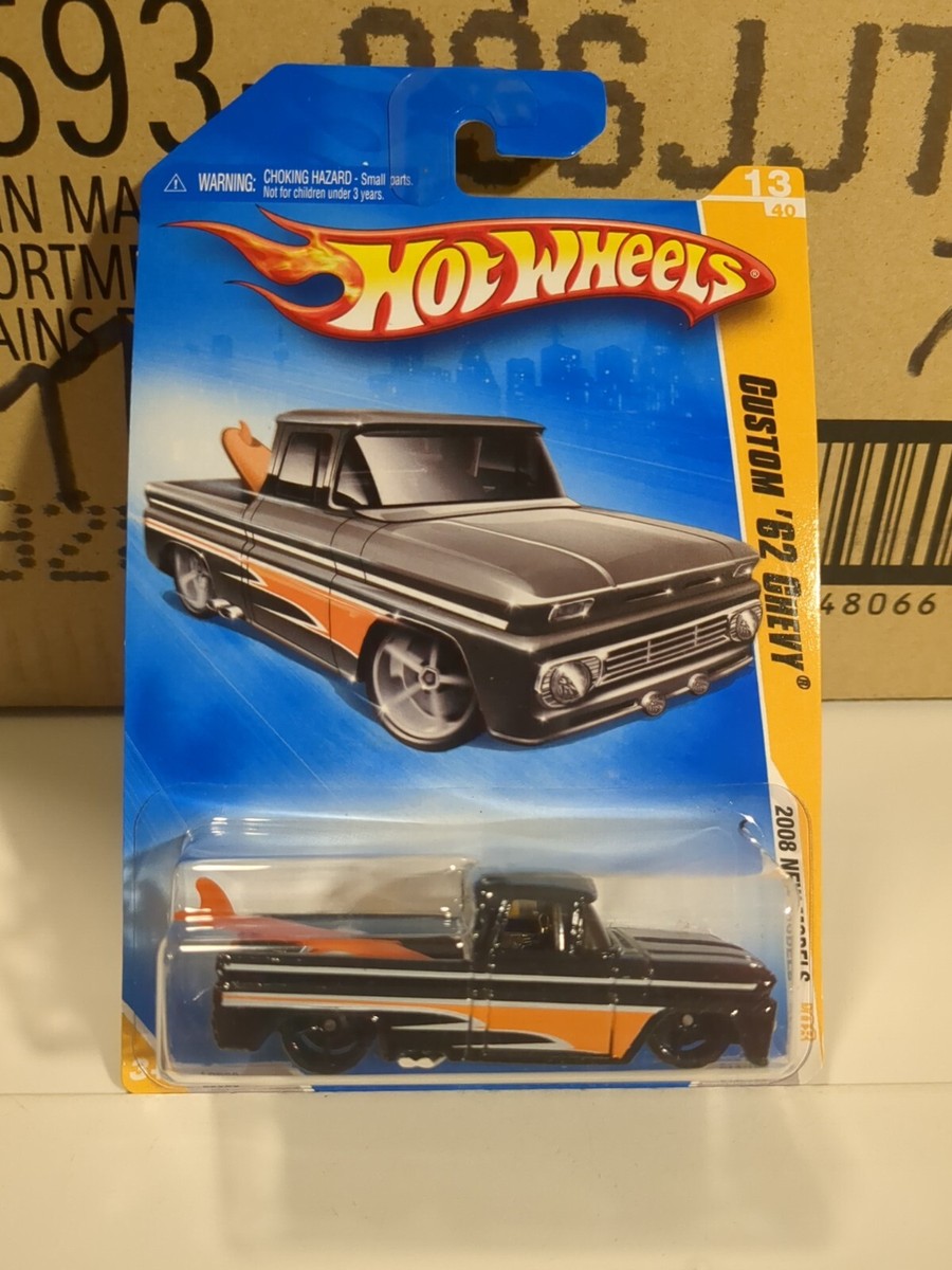 Amazon.com: DieCast Hot Wheels Custom '62 Chevy Pickup