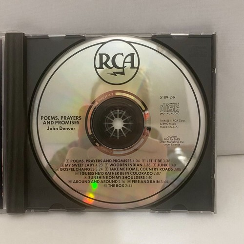 #6432 John Denver Poems Prayers and Promises CD - Picture 4 of 5