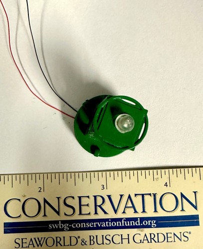 LIGHTED BLINKING Green Waterline Navigation Buoy RTR HO Scale - Picture 6 of 7