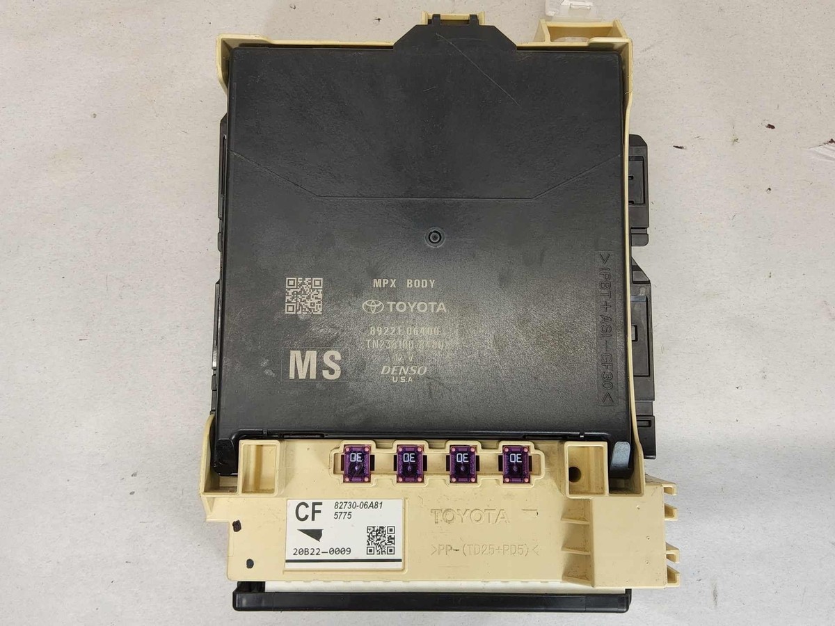 82730-06A81 Cabin Fuse Box TOYOTA CAMRY 20 | eBay
