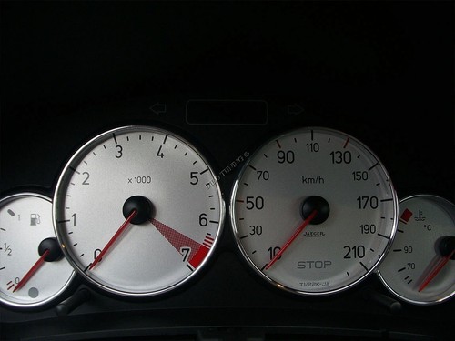Anillos de racimo de aluminio pulido para tablero de instrumentos para Peugeot 206 1998-2012 4 piezas - Imagen 9 de 12