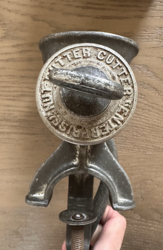 VINTAGE ENTERPRISE No. 100 Hand MEAT GRINDER FOOD CHOPPER + Attachments - Picture 4 of 8