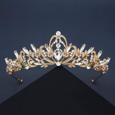 Tiara for Women Girls M Crystal crystal