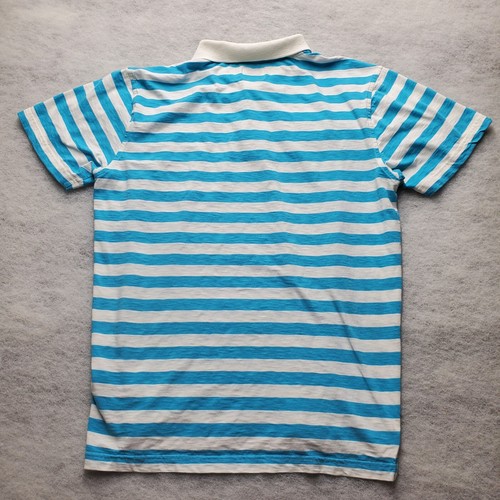 Brooks Brothers Shirt Men's XL Blue/White Striped Polo Red Fleece Model Outdoors - Picture 3 of 13