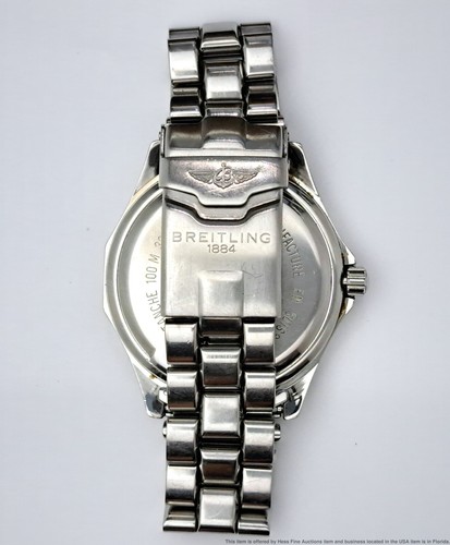 Breitling Chronospace A56012.1 Mens Steel Aviation Wrist Watch Box To Fix - Picture 3 of 7