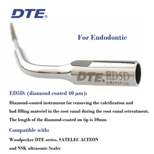 Woodpecker DTE Dental Ultraschall Scaler Spitzen Endo ED1 ED2 Fit ACTEON SATELEC NSK - Bild 62 von 114
