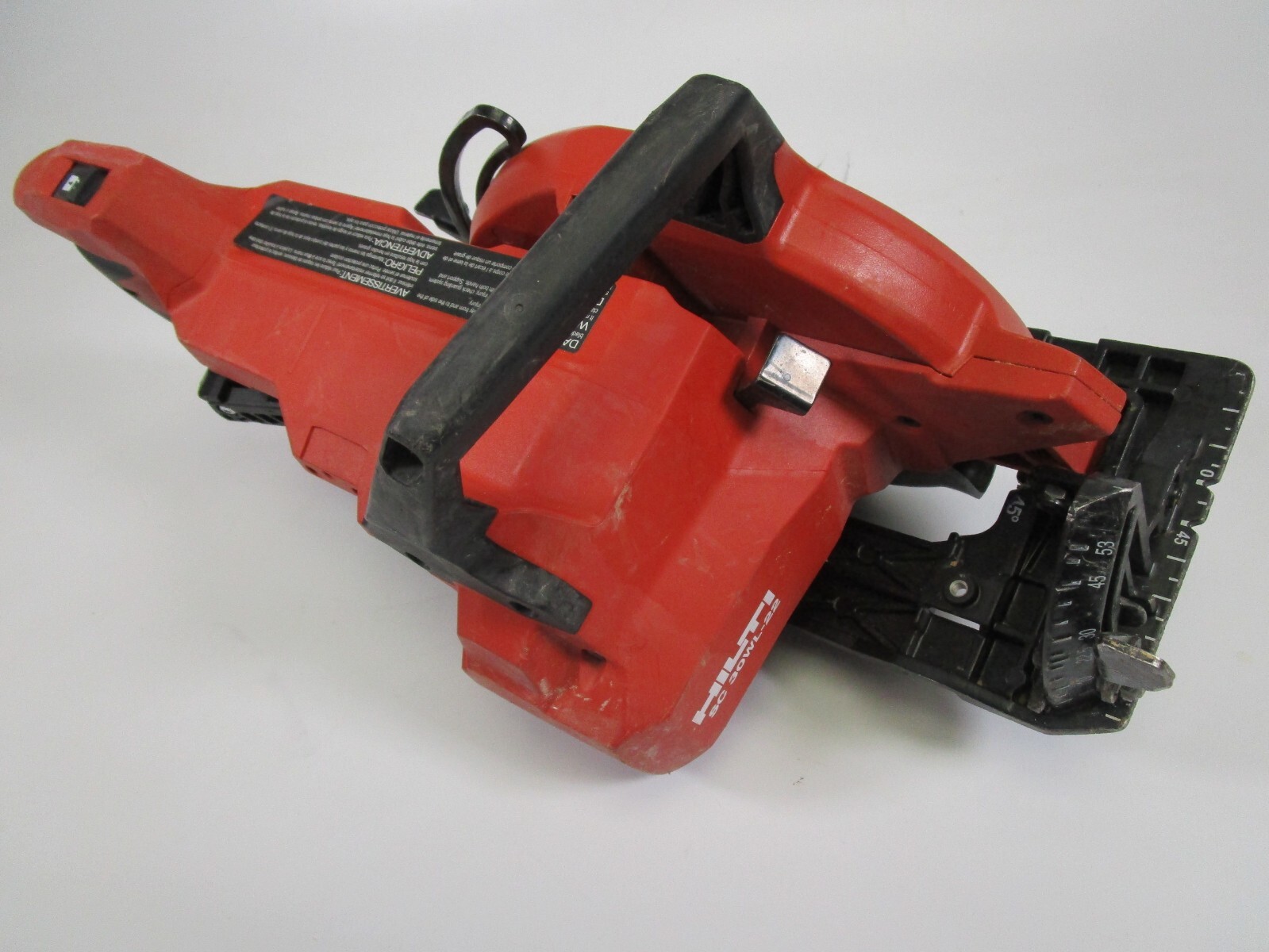 HILTI SC 30WL22 22V CORDLESS WORM DRIVE CIRCULAR SAW TOOL ONLY eBay