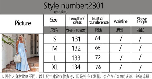 Women Summer Maxi Dress Smocked Square Neck Strappy Tiered Ruffle Beach Sundress - Picture 12 of 17