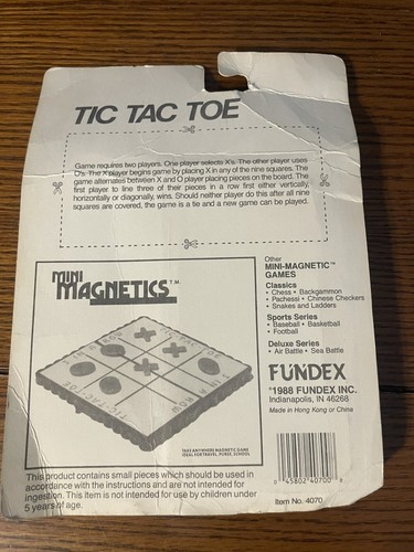 Vtg 3 Pocket Travel Games Magnetic Ludo Tic Tac Toe Chinese Checkers… More NOS - Picture 3 of 13