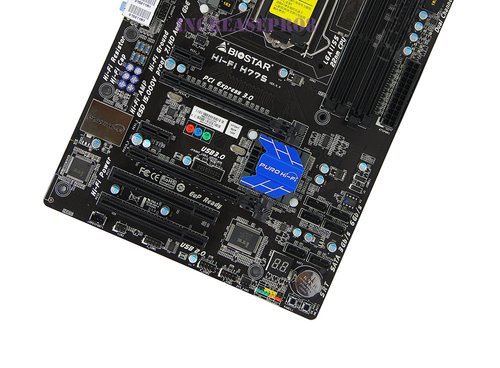 Biostar Hi-Fi H77S Motherboard Socket LGA 1155 Intel H77 DDR3 DIMM USB3.0 ATX - Picture 7 of 7