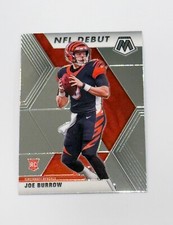 2020 Panini Mosaic Football Joe Burrow Rookie NFL Debut Bengals Base Set