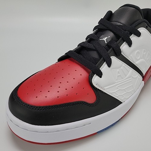 Nike Air JORDAN NU RETRO 1 LOW Para hombres Chicago Rojo/Negro Multi Talla DV5141-601 ¡NUEVO! - Imagen 9 de 13