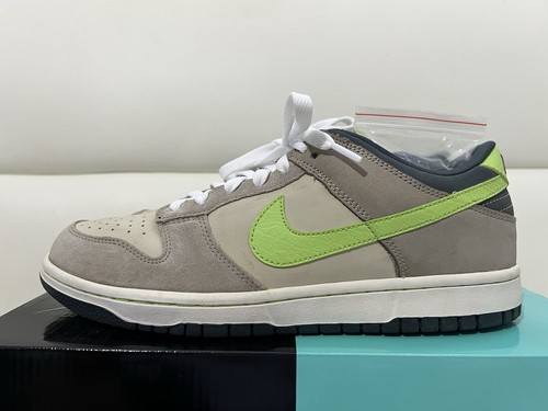 Nike Dunk Low Citron Birch 2008 Size 9 Nike Sb Dunk Low High Mid