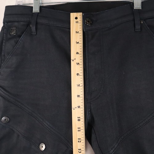 G-Star RAW Denim Airblaze 3D Skinny Men's Jeans Blue Wax Biker Moto Size 34Wx33L - Picture 18 of 18