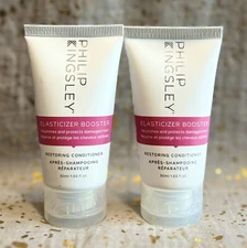 2x~PHILIP KINGSLEY~ELASTICIZER BOOSTER~Restoring Conditioner~50ml/1.69oz ea~NWOB